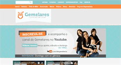 Desktop Screenshot of gemelares.com.br